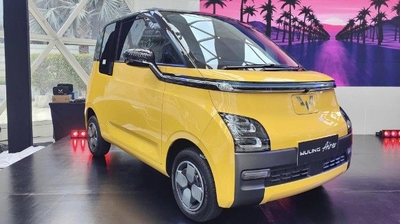 Wuling Air EV ra mắt tại Thái Lan, phiên bản nâng cấp của Hongguang Mini EV