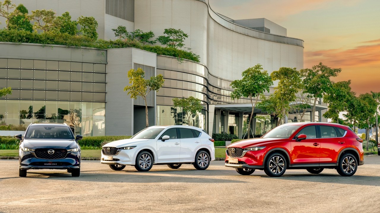 Mazda CX-5 2023 ra mắt tại Việt Nam với ba phiên bản, giá từ 749 triệu đồng