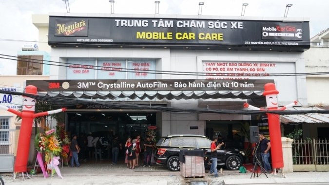 Trung tâm dịch vụ Mobile Car Care hiện đại nhất Việt Nam đi vào hoạt động