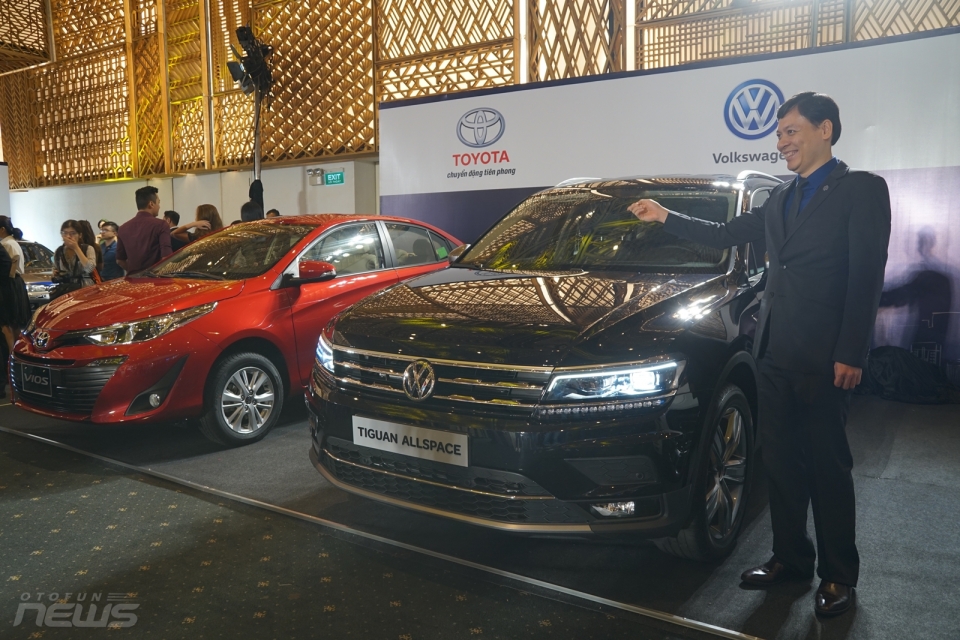volkswagen tham du trien lam o to viet nam 2018 voi 7 mau xe