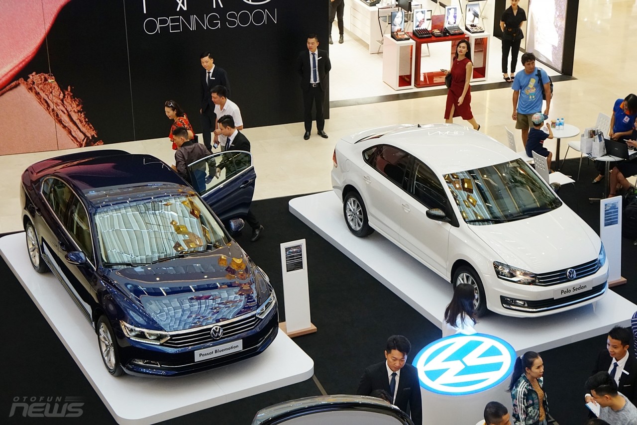 volkswagen mang dan xe den tttm takashimaya