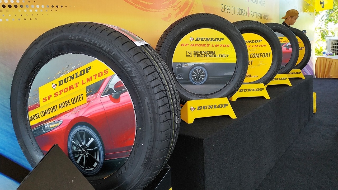 Dunlop giới thiệu lốp LM705 thế hệ mới, êm hơn và bám đường hơn
