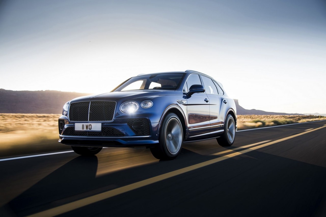 bentley ra mat bentayga speed 2021 suv nhanh nhat the gioi