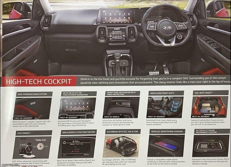 kia sonet 2021 su dung dong co diesel 15 lit tuong tu seltos