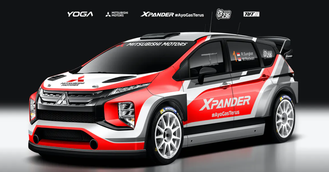 Mitsubishi Xpander được dùng là xe đua Rally mitsubishi xpander duoc dung la xe dua rally