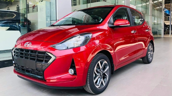 Cận cảnh Hyundai i10 2021 xuất hiện tại đại lý