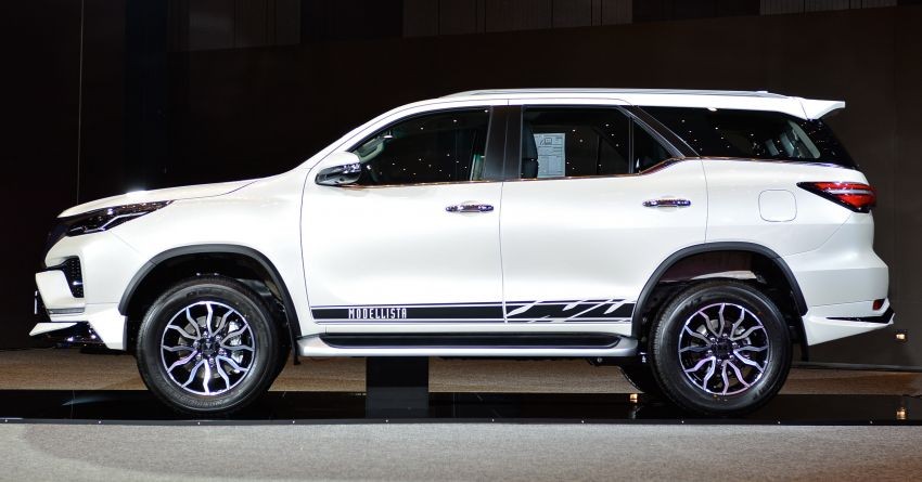 Toyota Fortuner 2021 với gói phụ kiện Modellista ra mắt tại Thái Lan Toyota Fortuner 2021 với gói phụ kiện Modellista ra mắt tại Thái Lan