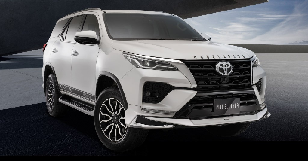Toyota Fortuner 2021 với gói phụ kiện Modellista ra mắt tại Thái Lan Toyota Fortuner 2021 với gói phụ kiện Modellista ra mắt tại Thái Lan