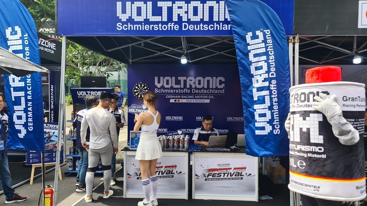 Voltronic chào sân biker Việt tại Sport Bike Festival
