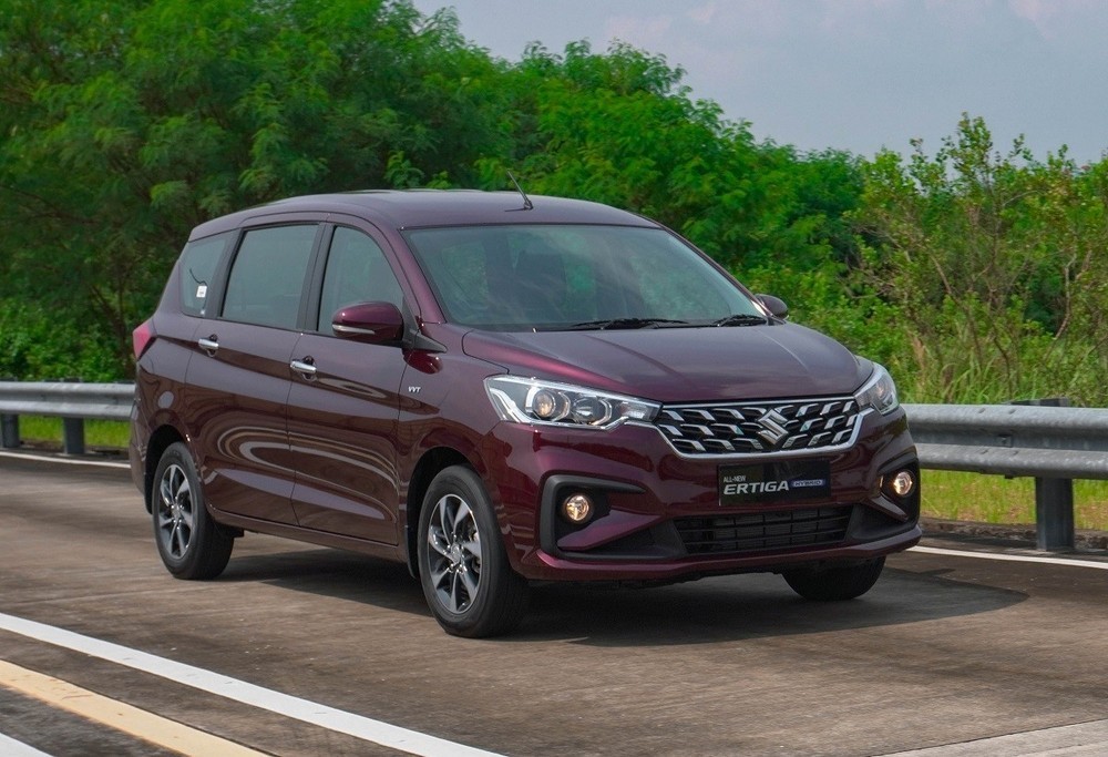 Suzuki Ertiga Hybrid 2022 sẽ ra mắt tại Việt vào tháng 9?