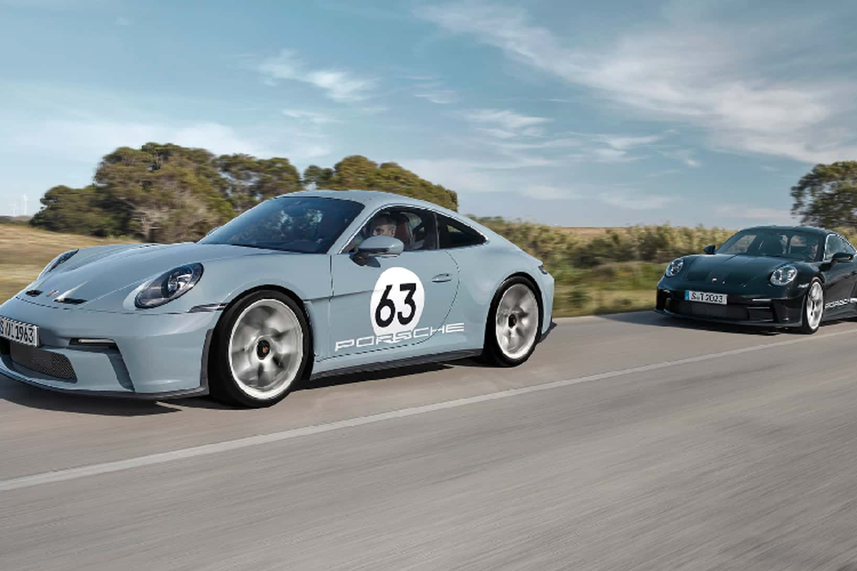 Porsche giới thiệu 911 S/T 2024, sử dụng hộp số sàn 6 cấp