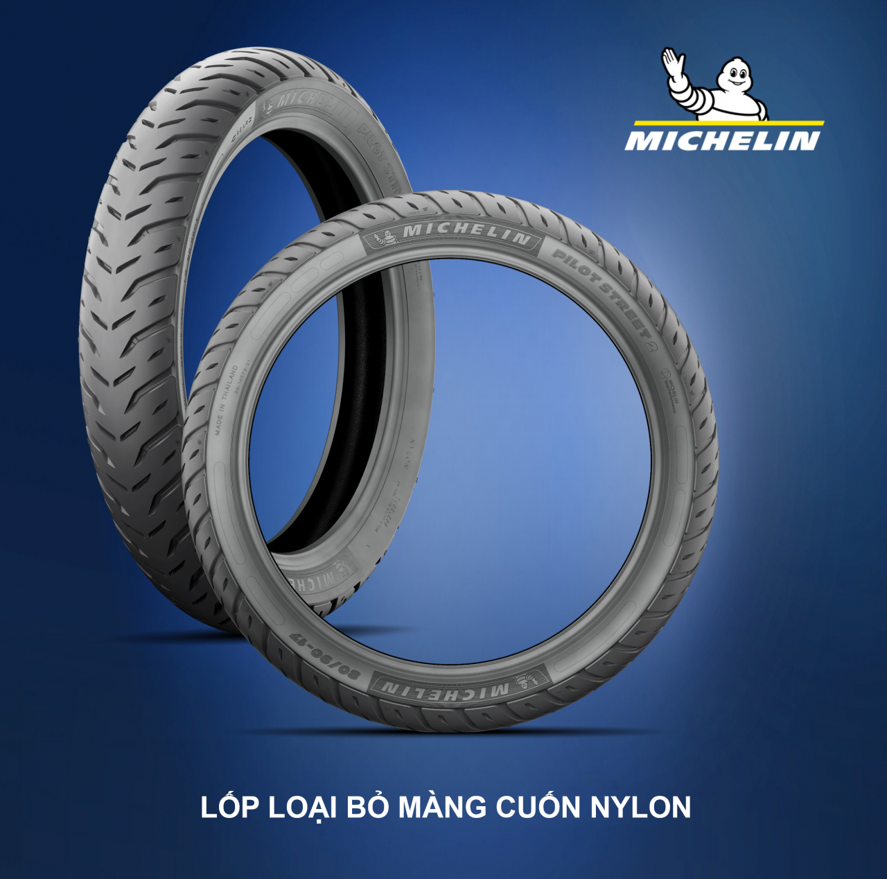 Michelin loại bỏ cuốn nylon trên lốp xe máy để bao vệ môi trường