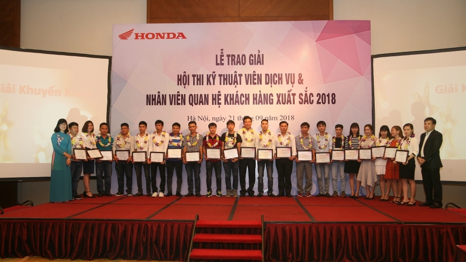 Hào hứng vòng chung kết "Kỹ thuật viên Dịch vụ & Nhân viên Quan hệ Khách hàng xuất sắc 2018"
