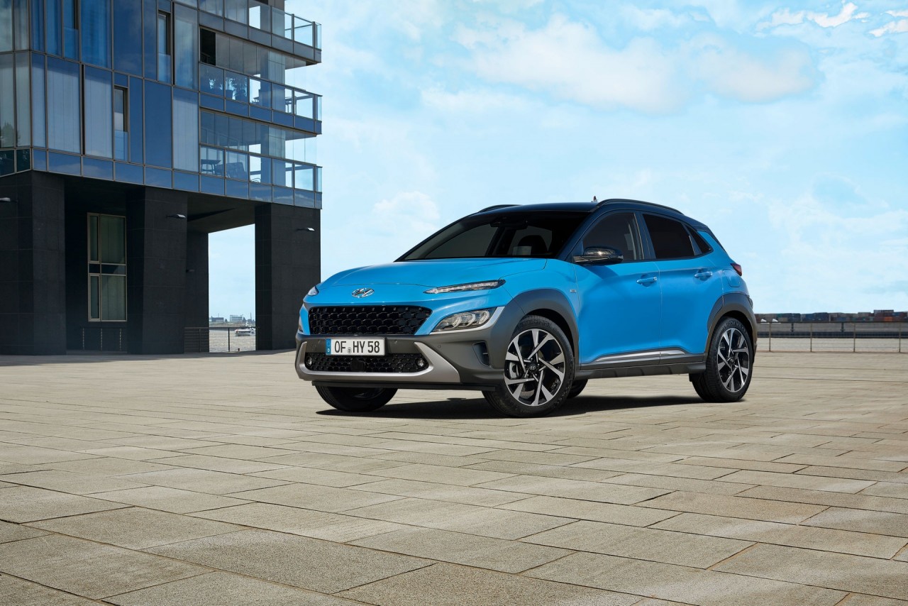 hyundai kona 2021 chinh thuc lo dien