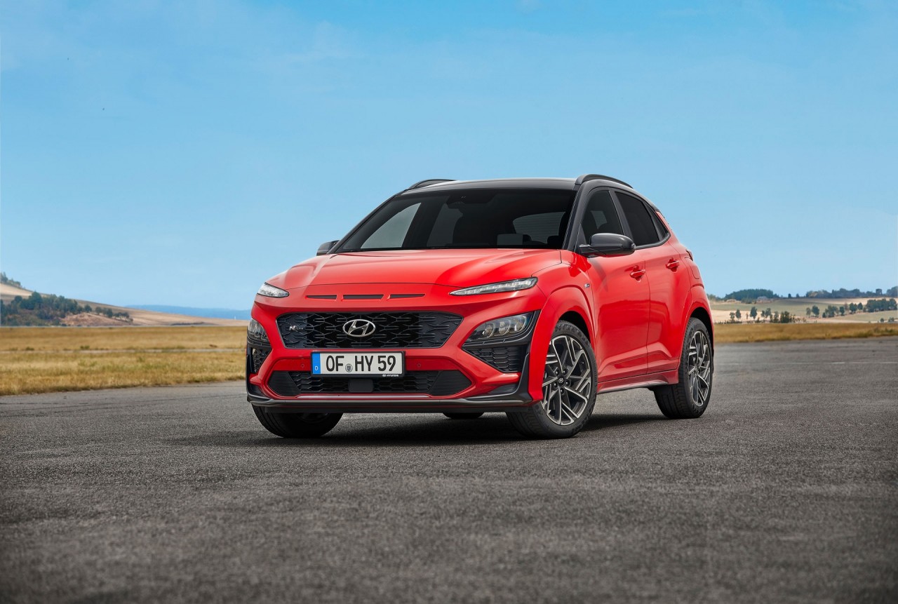 hyundai kona 2021 chinh thuc lo dien