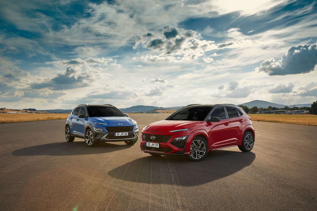 hyundai kona 2021 chinh thuc lo dien