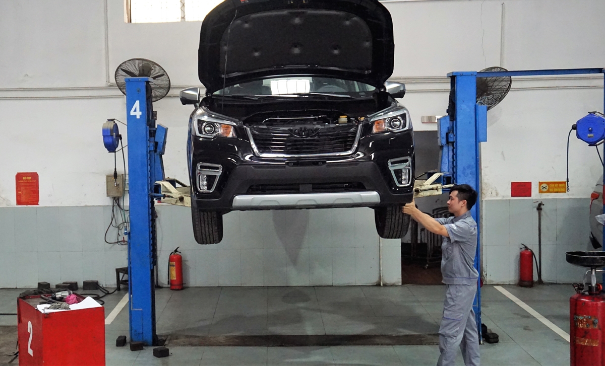 them mot showroom subaru tai ha noi di vao hoat dong