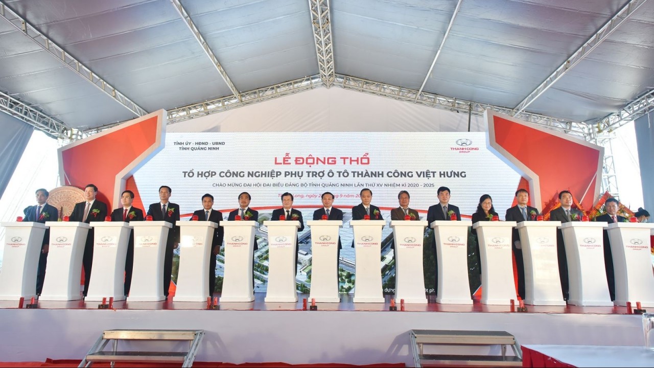 Tập đoàn Thành Công động thổ tổ hợp công nghiệp phụ trợ