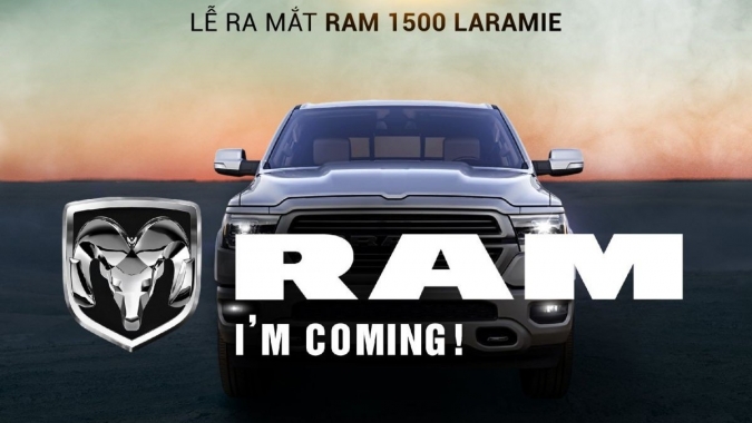 Dodge Ram 1500 Laramie ra mắt tại Việt Nam vào ngày 26/09