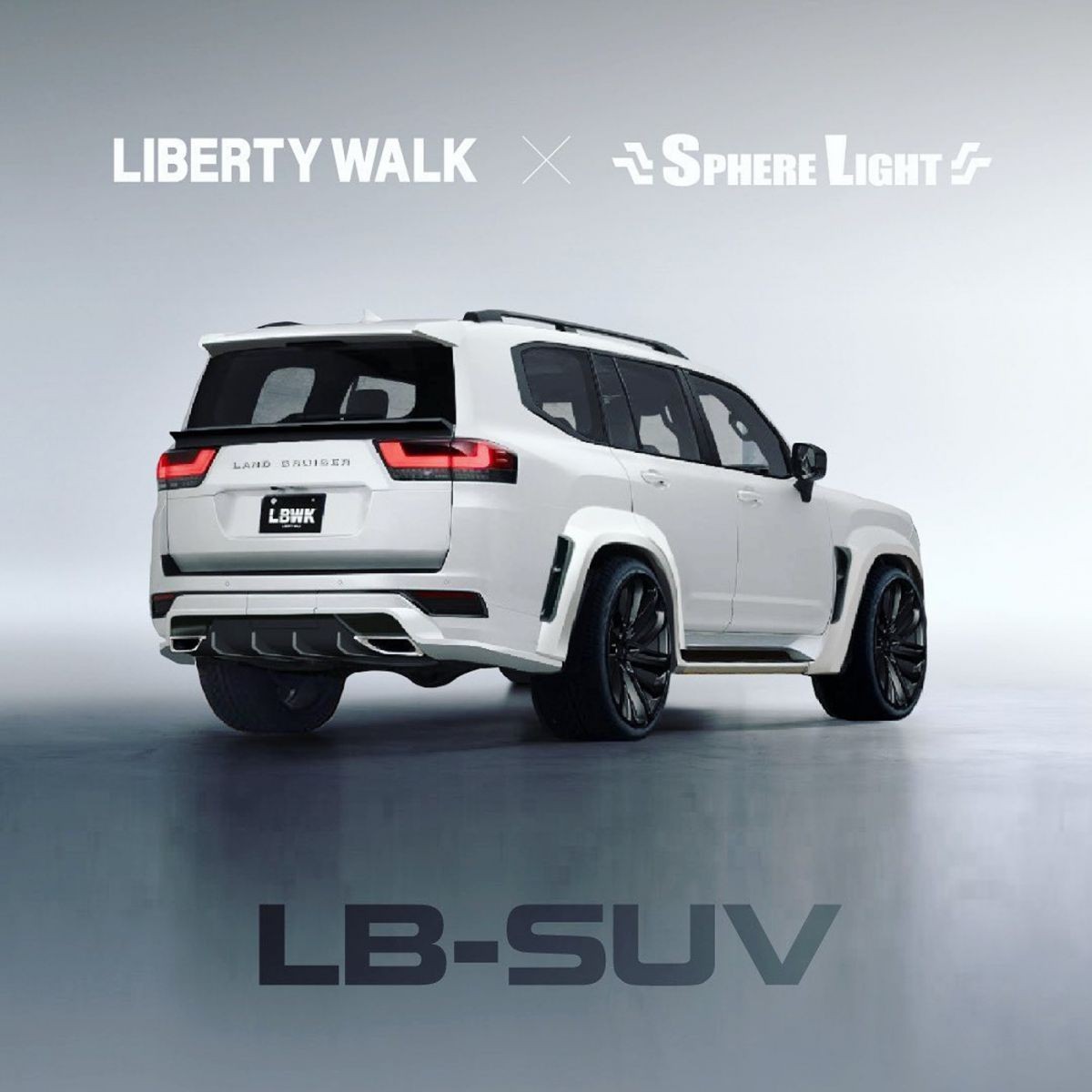 Liberty Walk giới thiệu bodykit cho Toyota Land Cruiser thế hệ mới
