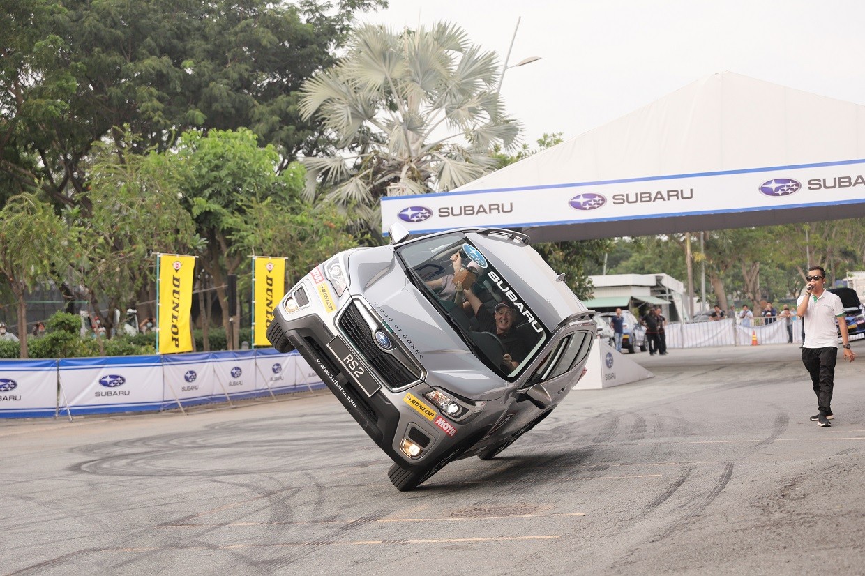 Trình diễn ô tô mạo hiểm “Subaru Russ Swift Stunt Show” sẽ trở lại Việt Nam