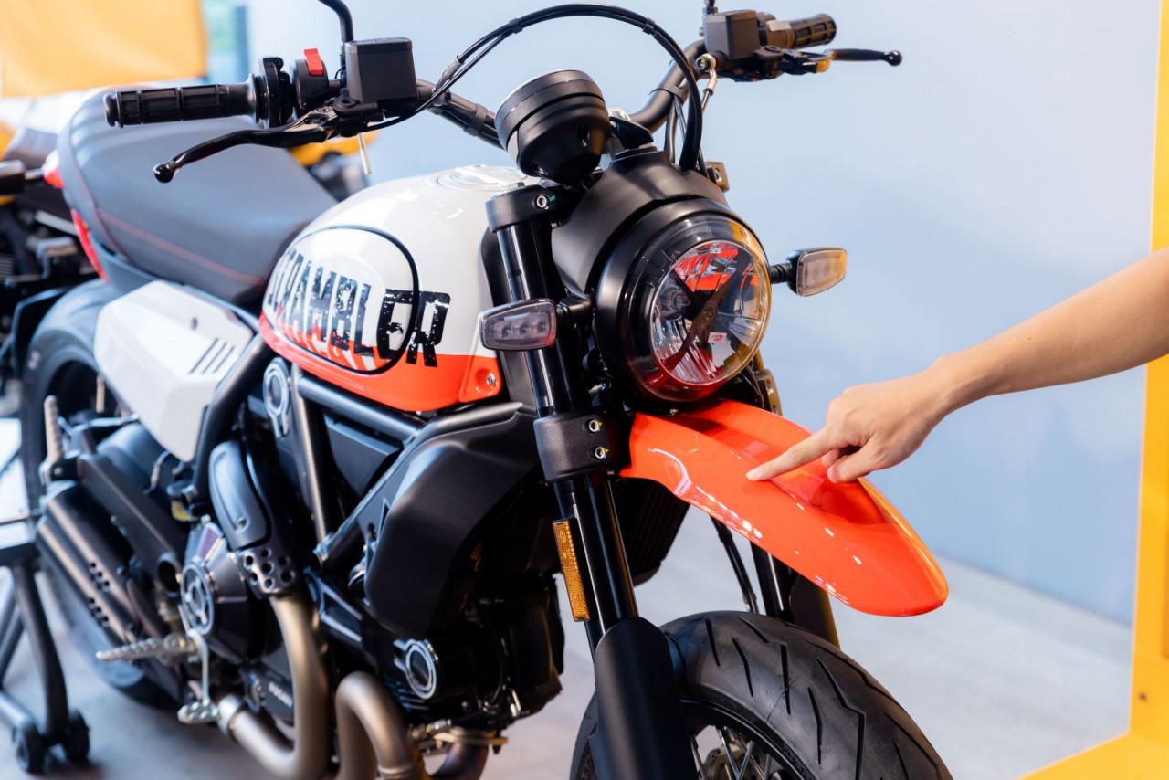 Scrambler Ducati Urban Motard 2022 ra mắt với 410 triệu đồng