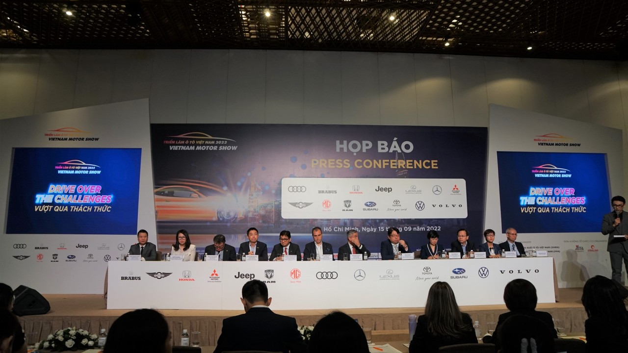 Triển lãm Ô tô Việt Nam 2022 sẽ diễn ra trong 5 ngày