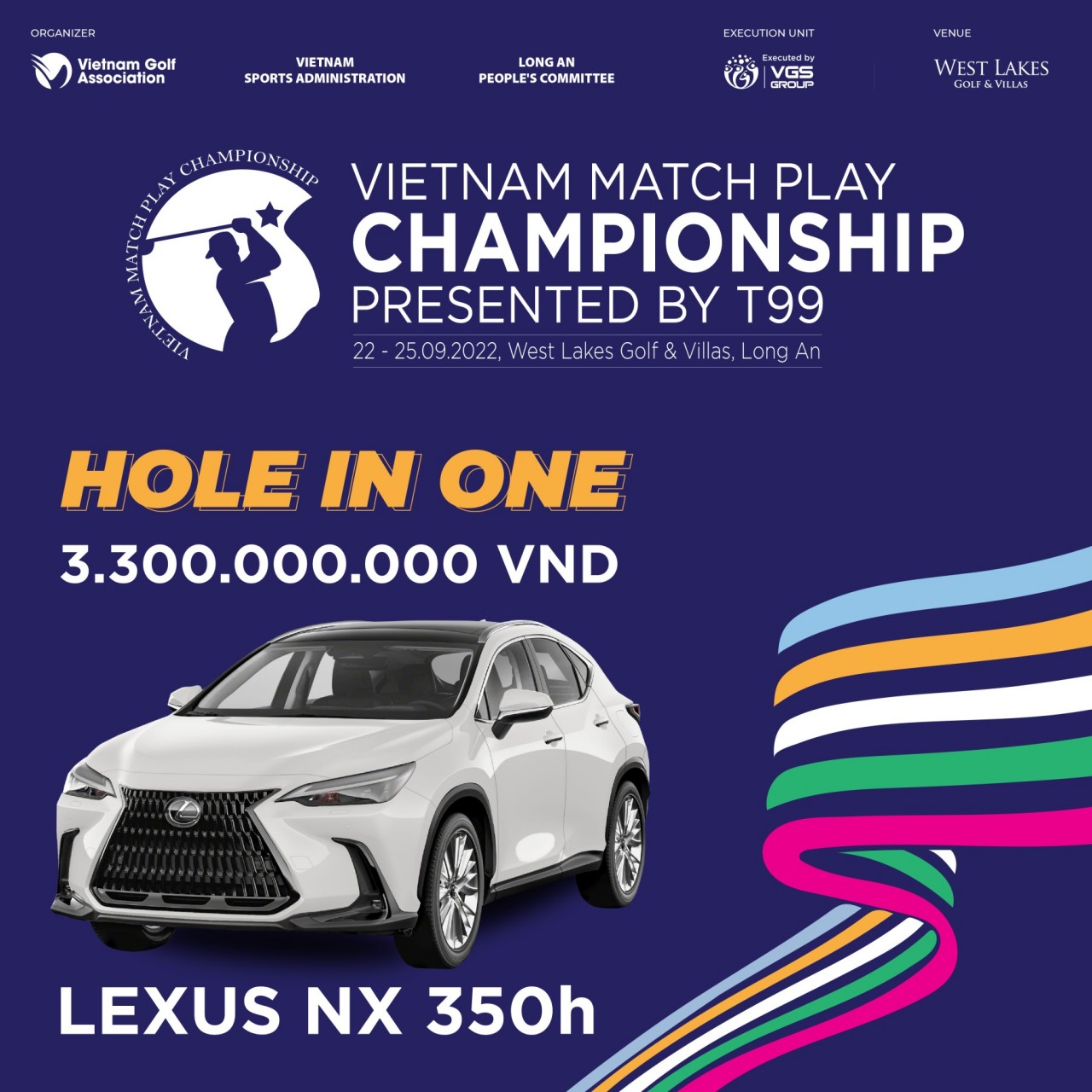 Lexus -  Thử thách, khác biệt cùng Vietnam Matchplay Championship 2022