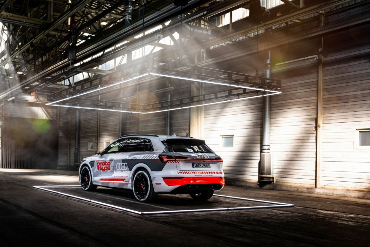 Lộ diện Audi E-Tron phiên bản nâng cấp