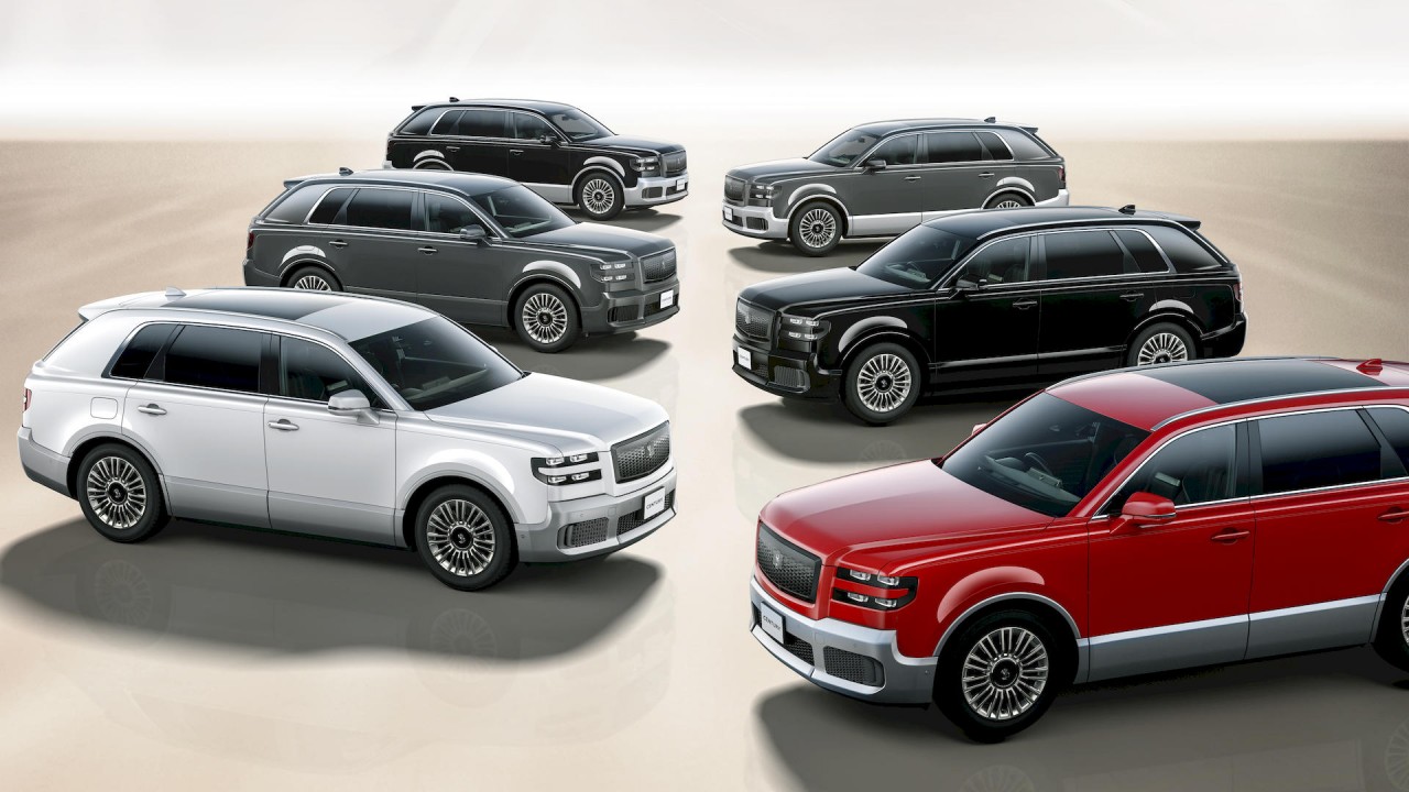 Cận cảnh Toyota Century SUV vừa được ra mắt