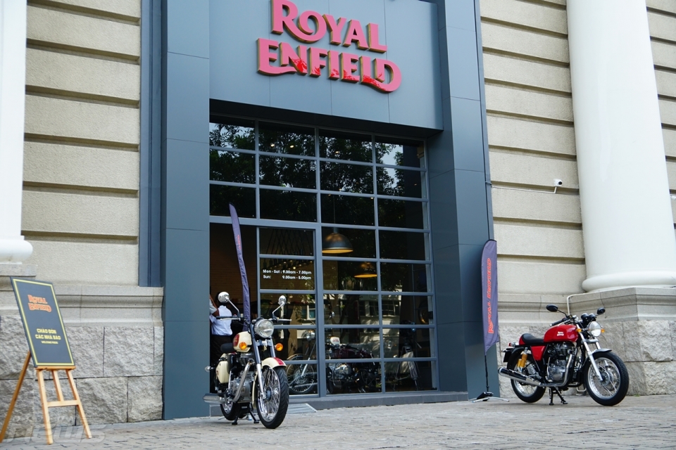 royal enfield chinh thuc mo showroom dau tien tai viet nam