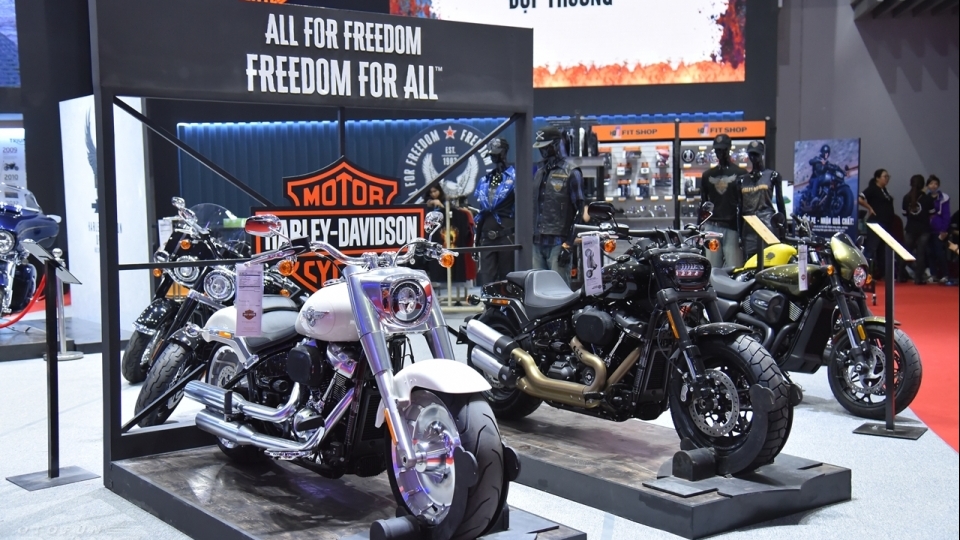 [VIMS 2017] Harley-Davidson mang dàn xe tiền tỷ đến triển lãm