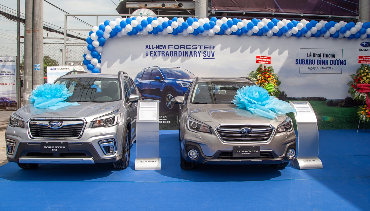 subaru viet nam dong loat khai truong 3 dai ly uy quyen moi