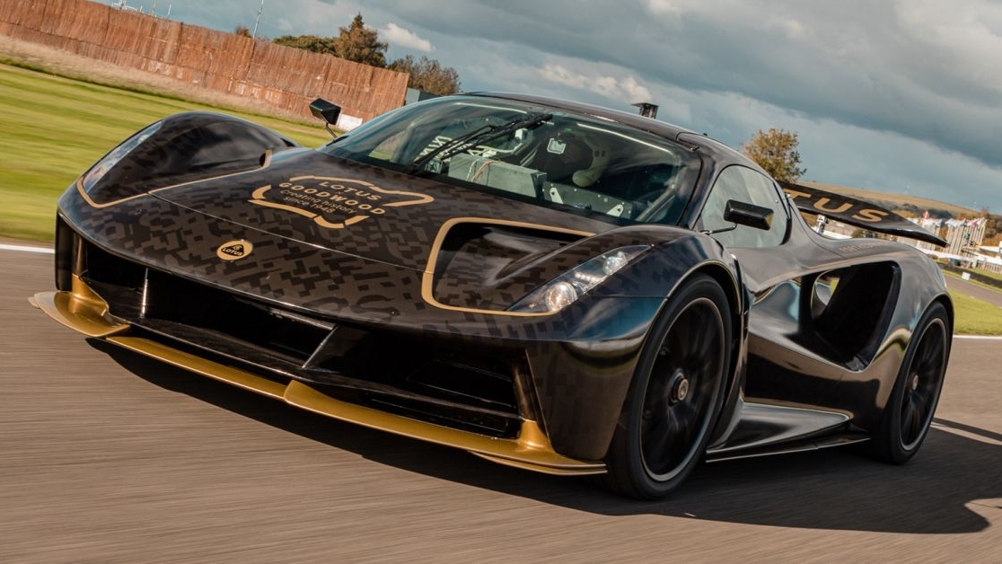 Lotus sẽ giới thiệu siêu xe điện Evija 2021 tại lễ hội tốc độ Goodwood