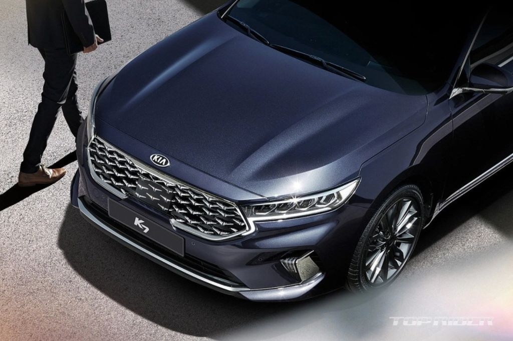 kia k7 2021 ra mat quyet canh tranh voi cac xe den tu duc