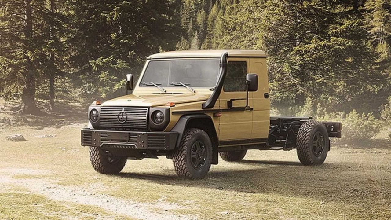 Mercedes-Benz ra mắt G-Class dành cho quân đội