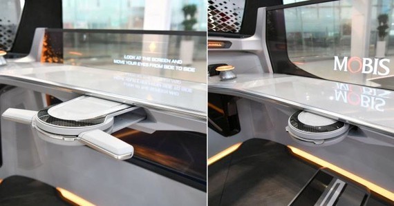 Hyundai Mobis phát triển vô lăng thông minh có thể gập lại