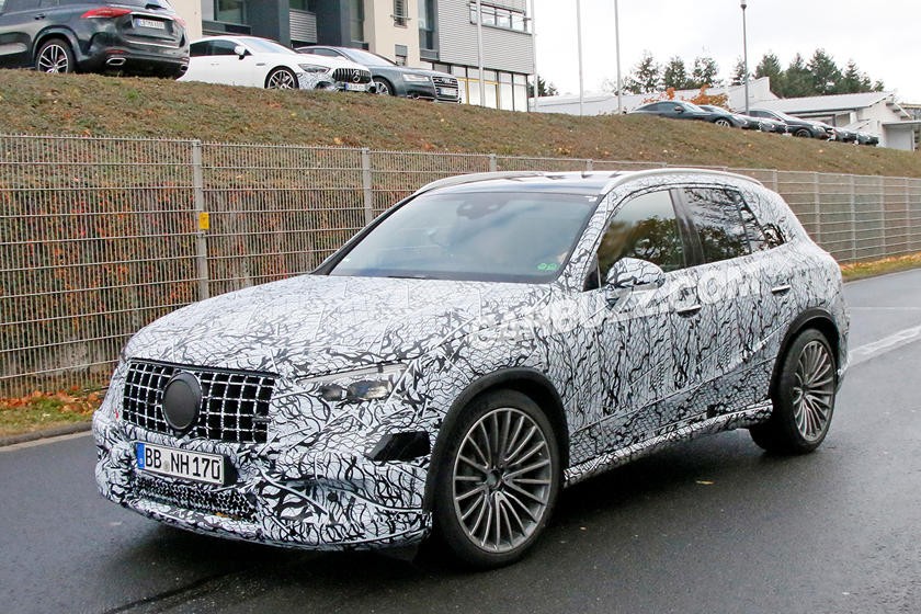 Bắt gặp Mercedes-AMG GLC 43 trên đường thử