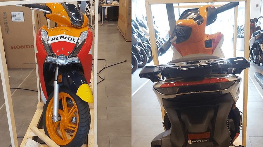 Honda SH350i phiên bản Repsol đầu tiên về Việt Nam