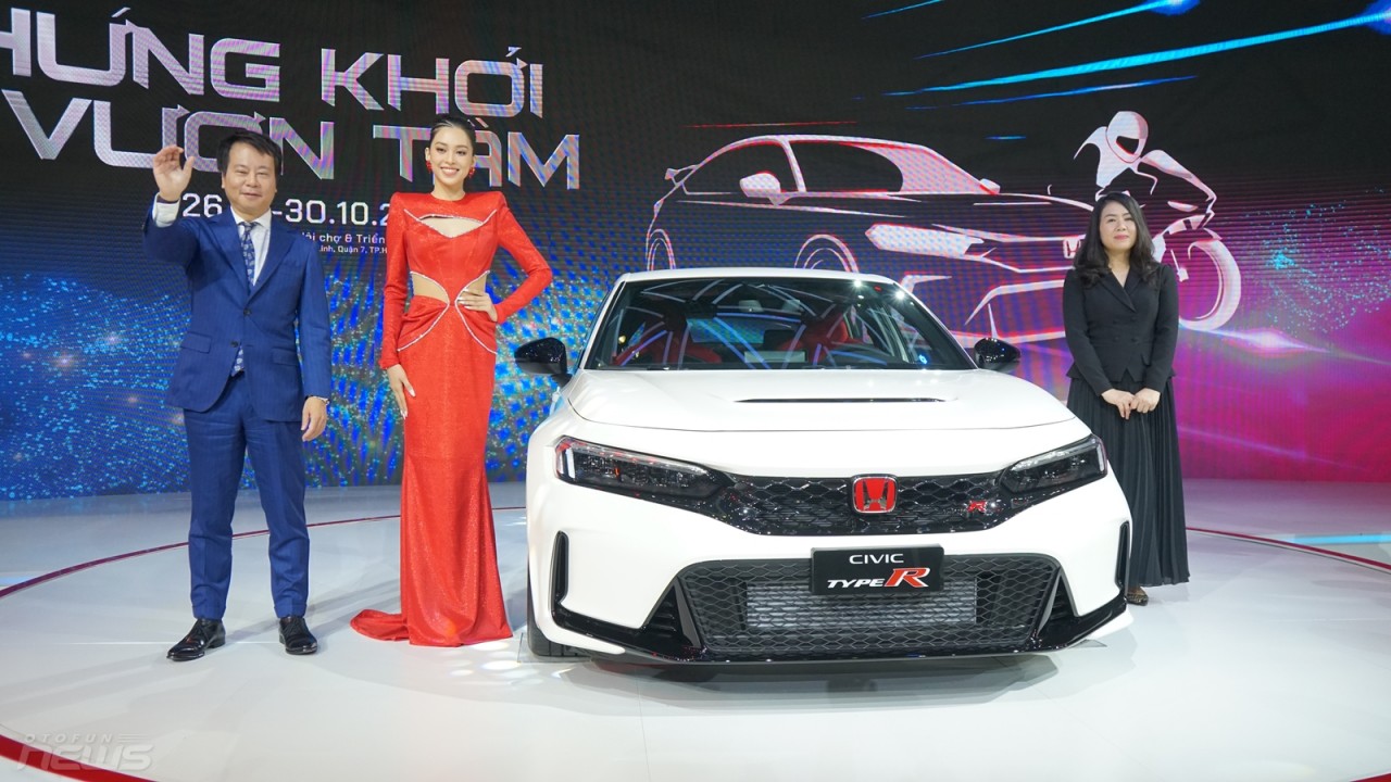 [VMS 2022] Honda Việt Nam chiếm trọn spotlight với huyền thoại Civic Type R