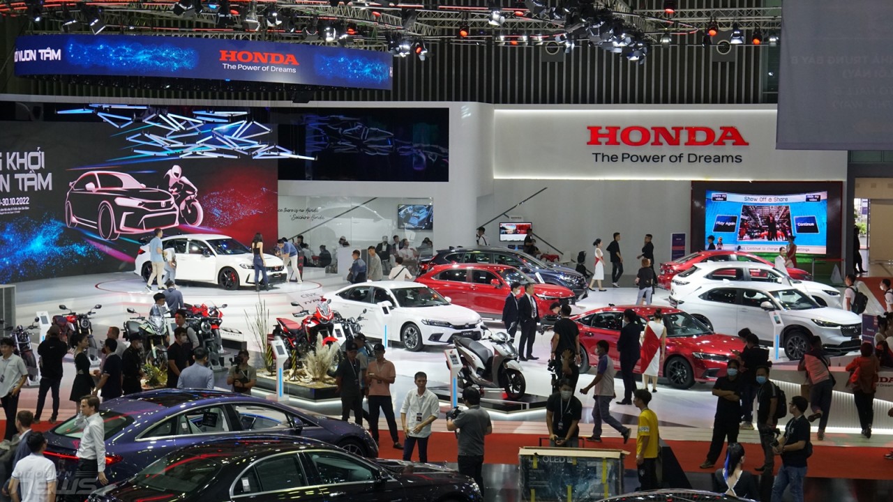 [VMS 2022] Honda Việt Nam chiếm trọn spotlight với huyền thoại Civic Type R
