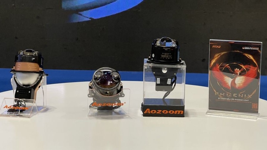 [VMS 2022] Aozoom ra mắt bộ sưu tập đèn laser dành cho ô tô