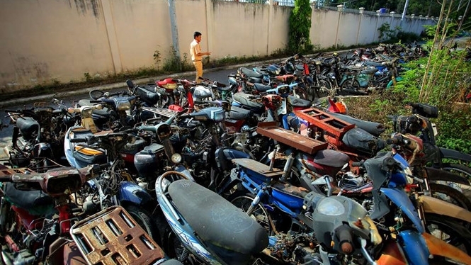 Công an TP Hồ Chí Minh được yêu cầu hạn chế tạm giữ xe của người vi phạm