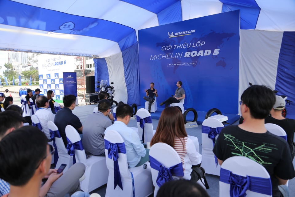 michelin ra mat at chu bai road 5 tai thi truong viet nam