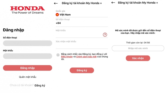 Ứng dụng My Honda+ của Honda Việt Nam chính thức hoạt động