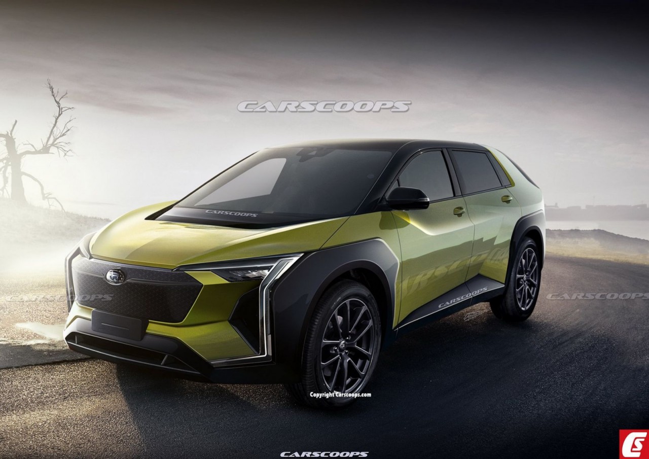 Evoltis 2022 - Xe điện đầu tiên của Subaru