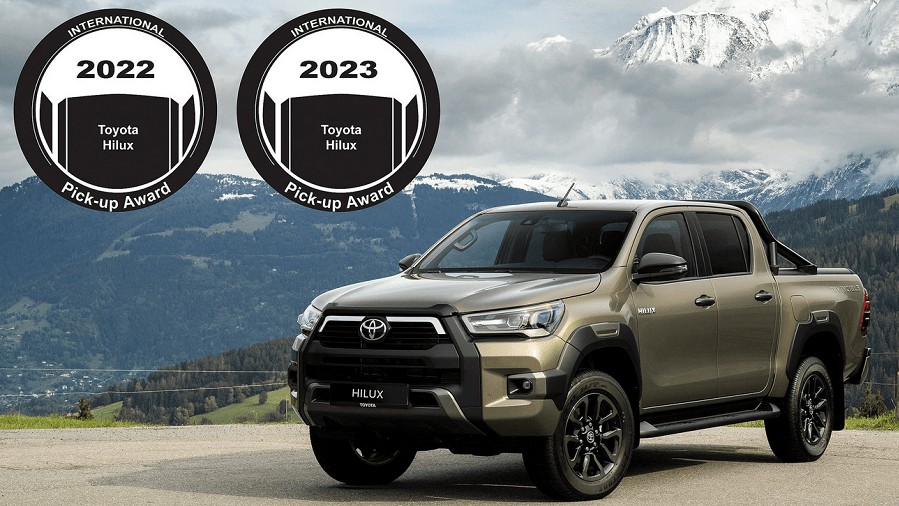 Toyota Hilux nhận danh hiệu Bán tải quốc tế của năm 2022
