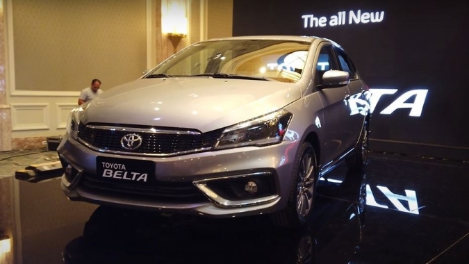 Toyota Belta mẫu sedan giá rẻ được phát triển từ Suzuki Ciaz