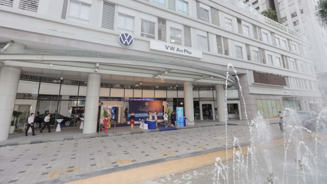 Showroom Volkswagen đầu tiên tại Việt Nam theo tiêu chuẩn mới đi vào hoạt động