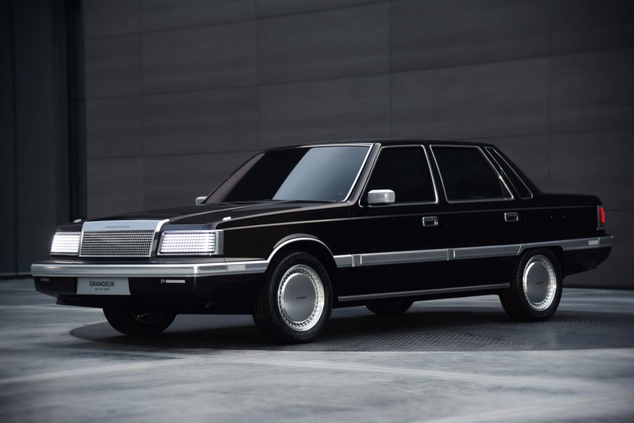 Hyundai Heritage Series Grandeur xe điện mang kiểu dáng thập niên 80